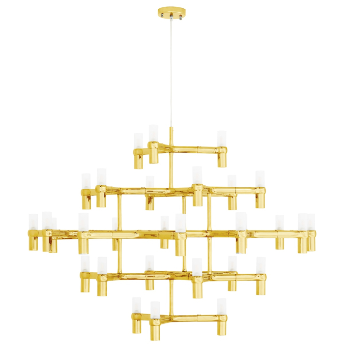King Home Lampa wisząca ATOMIC GRANDE zlota (XCP9120-30.GOLD)