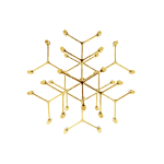 King Home Lampa wisząca ATOMIC GRANDE zlota (XCP9120-30.GOLD)
