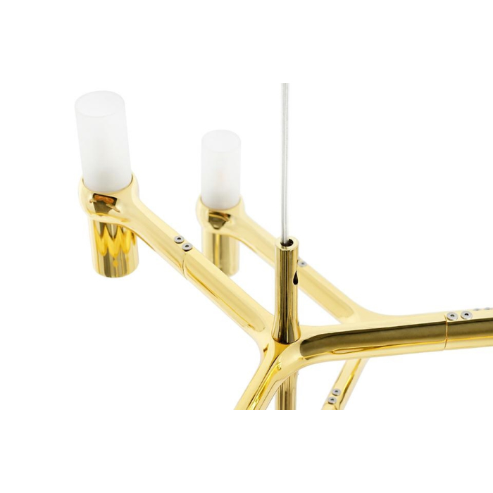 King Home Lampa wisząca ATOMIC złota (XCP9120-12.GOLD)
