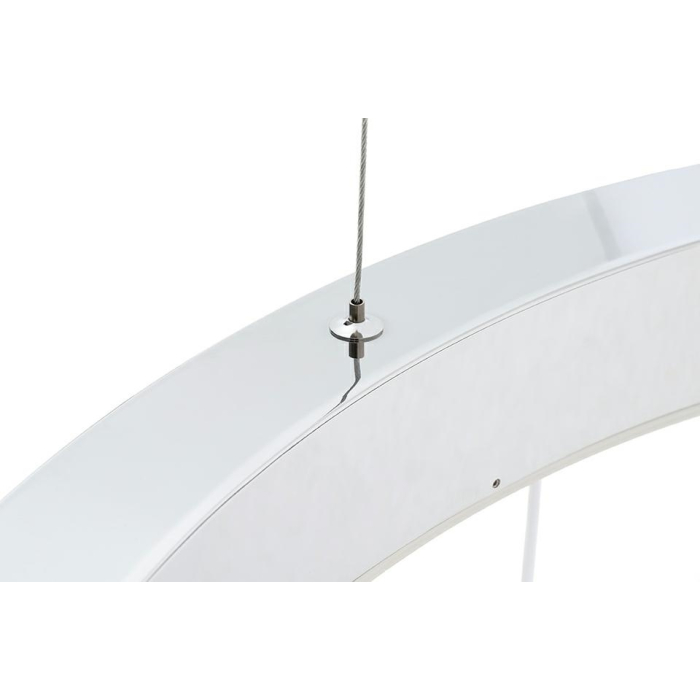 King Home Lampa wisząca RING 60 srebrna - LED, stal polerowana (JD8169-60.SILVER)