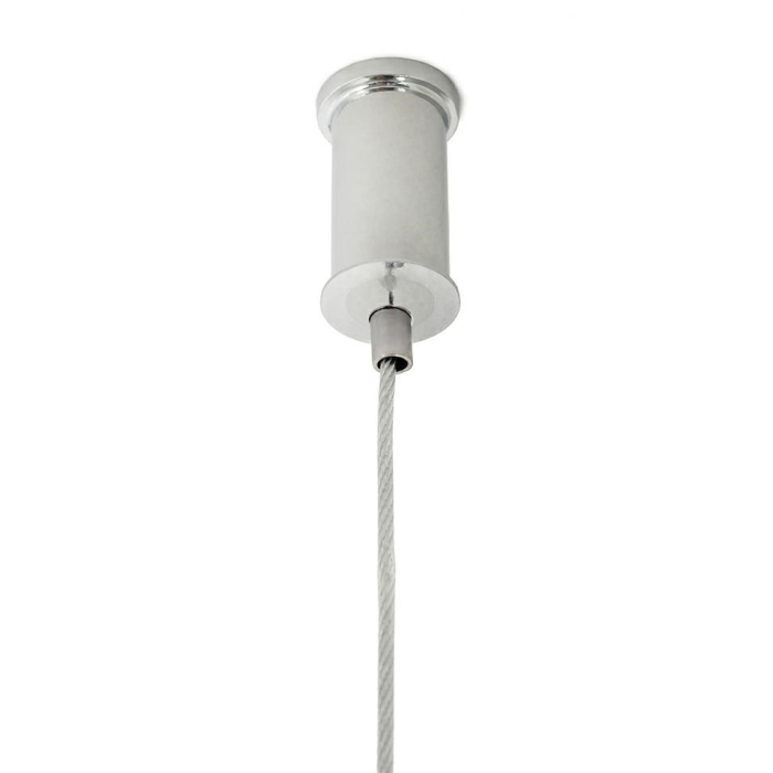 King Home Lampa wisząca RING 80 srebrna - LED, stal polerowana (JD8169-80.SILVER)