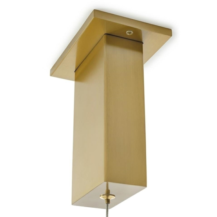 King Home Lampa wisząca RING 100 złota - LED, stal (JD8169-100)