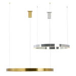 King Home Lampa wisząca RING 100 złota - LED, stal (JD8169-100)