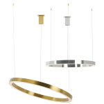 King Home Lampa wisząca RING 100 złota - LED, stal (JD8169-100)