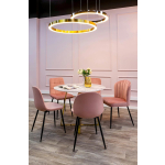 King Home Lampa wisząca RING 100 złota - LED, stal (JD8169-100)