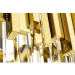 King Home Lampa wisząca IMPERIAL GOLD 60 - stal, kryształ (DW-D5688S.GOLD)