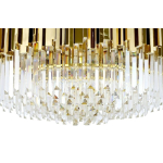 King Home Lampa wisząca IMPERIAL GOLD 80 - stal, kryształ (DW-D5688M.GOLD)