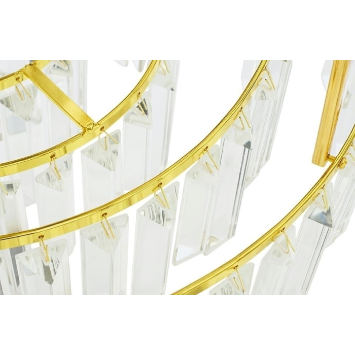 King Home Lampa wisząca IMPERIAL GOLD 80 - stal, kryształ (DW-D5688M.GOLD)