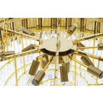 King Home Lampa wisząca IMPERIAL GOLD 80 - stal, kryształ (DW-D5688M.GOLD)
