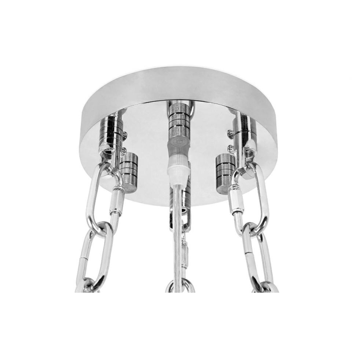 King Home Lampa wisząca IMPERIAL SILVER 80 - stal, kryształ (DW-D5688M.SILVER)