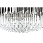 King Home Lampa wisząca IMPERIAL SILVER 80 - stal, kryształ (DW-D5688M.SILVER)