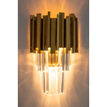 King Home Lampa ścienna IMPERIAL WALL GOLD - stal, kryształ (DW-B5688S.WALLGOLD)