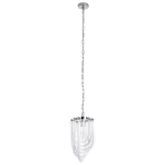 King Home Lampa wisząca MURANO S chrom - szkło, metal (JD9607-S.CHROM)