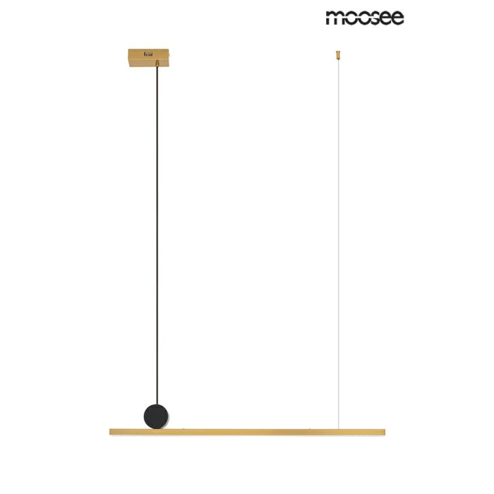 Moosee MOOSEE lampa wisząca WAND 80 złota (MSE010100133)