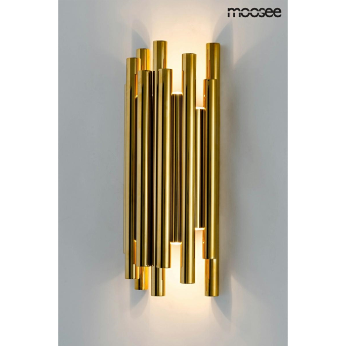 Moosee MOOSEE lampa ścienna ORGANO złota (MSE010400198)
