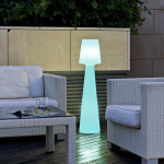 King Home New Garden lampa podłogowa LOLA 110  CABLE biała (LUMLL110OFNW)