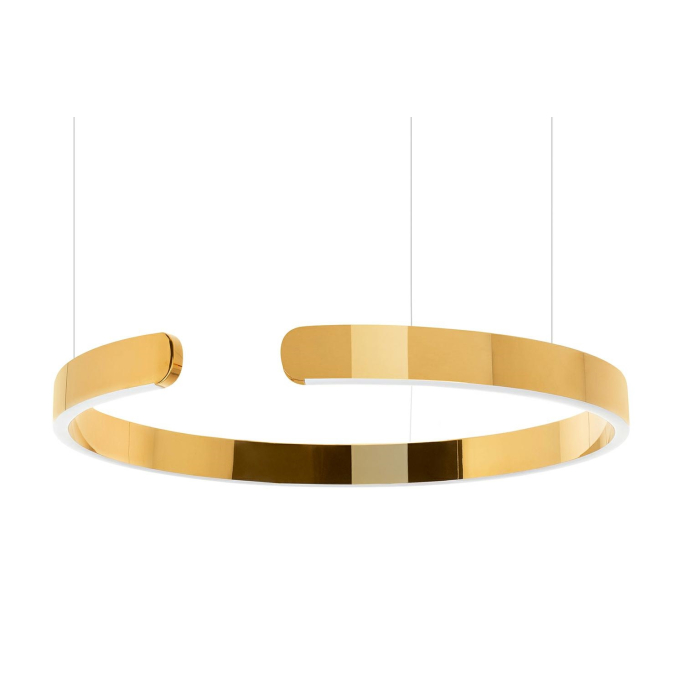 King Home Lampa wisząca VISTA 60 złoty chrom (JD8124-60.GOLD)