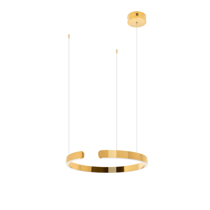 King Home Lampa wisząca VISTA 60 złoty chrom (JD8124-60.GOLD)