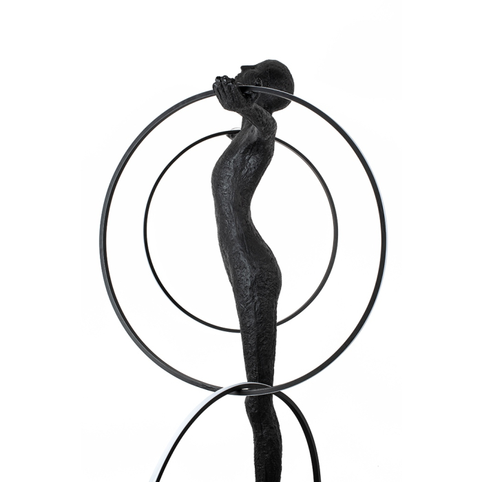 King Home Lampa podłogowa HUMAN CIRCULO włókno szklane (XCF8309)