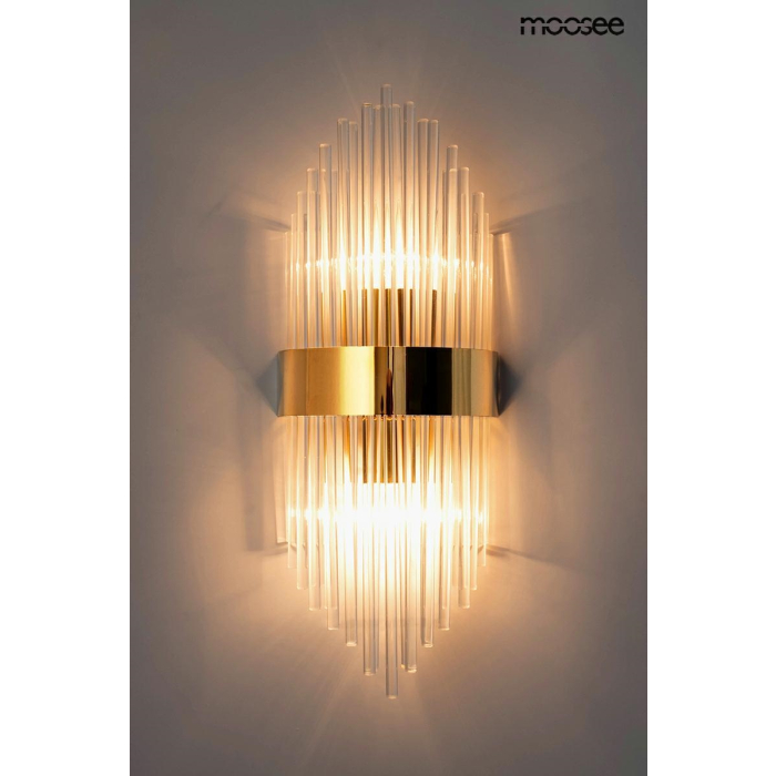 Moosee MOOSEE lampa ścienna FLORENS złota (MSE010400194)