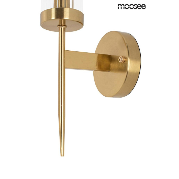 Moosee MOOSEE lampa ścienna TORCH złota (MSE010400197)
