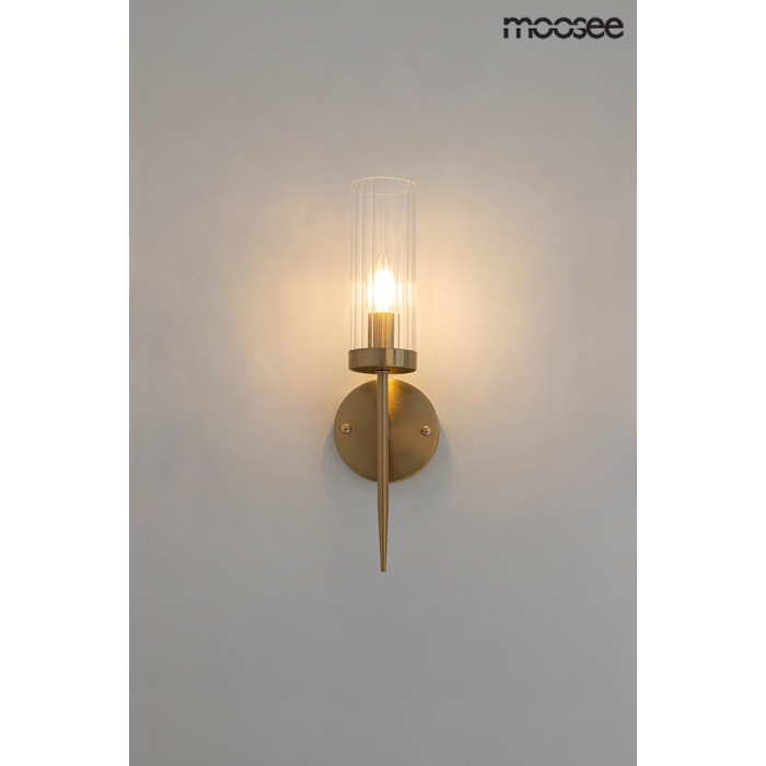 Moosee MOOSEE lampa ścienna TORCH złota (MSE010400197)