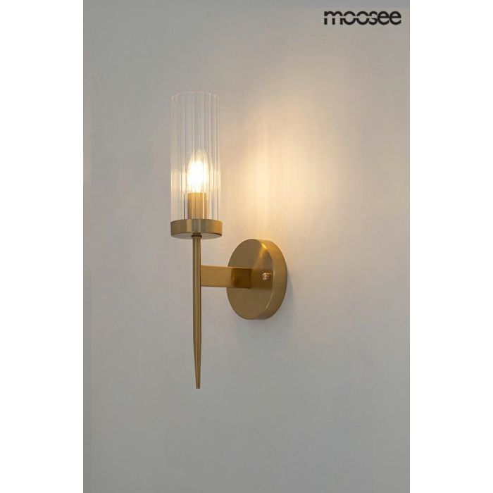 Moosee MOOSEE lampa ścienna TORCH złota (MSE010400197)