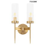 Moosee MOOSEE lampa ścienna TORCH TWIN złota (MSE010400199)