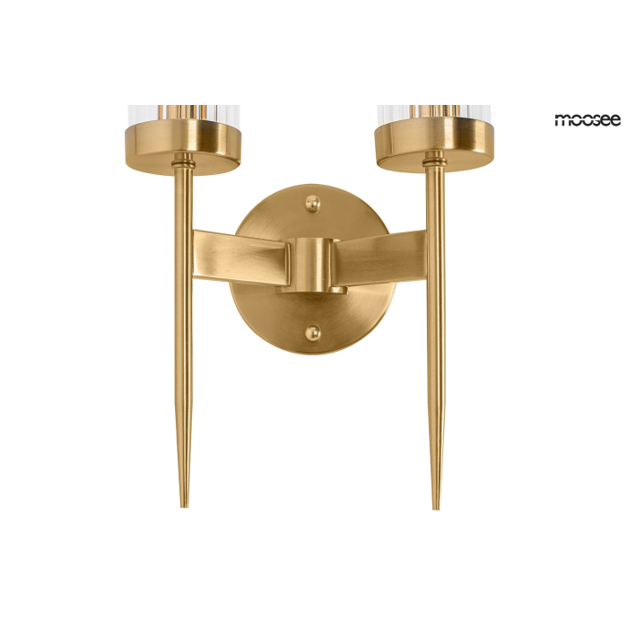 Moosee MOOSEE lampa ścienna TORCH TWIN złota (MSE010400199)