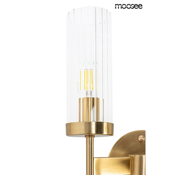 Moosee MOOSEE lampa ścienna TORCH TWIN złota (MSE010400199)