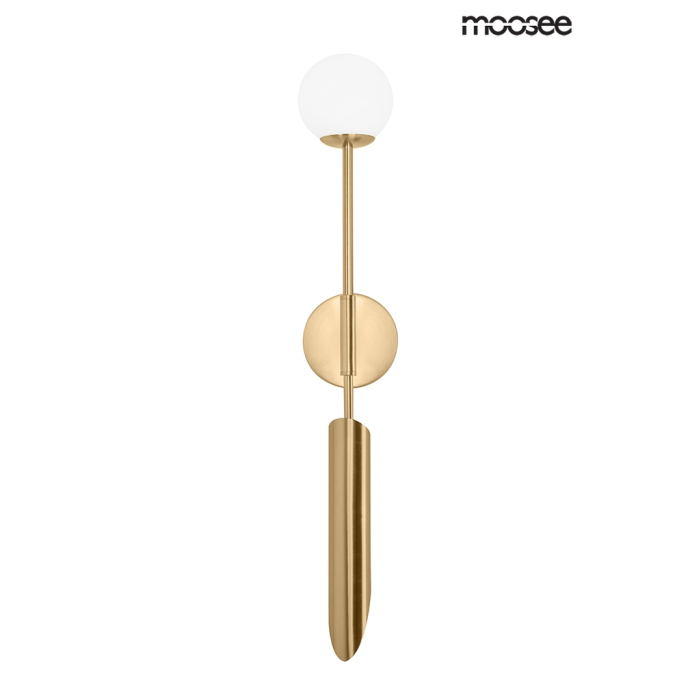 Moosee MOOSEE lampa ścienna LUCCA złota (MSE010400205)