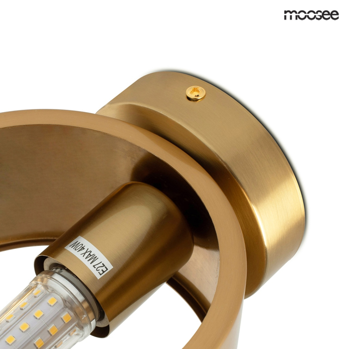 Moosee MOOSEE lampa ścienna ARRO złota (MSE010400209)