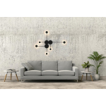 Moosee MOOSEE lampa ścienna SHADOW MULTI czarna (MSE010400213)