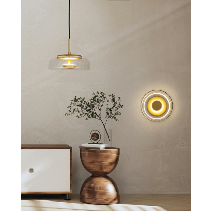 Moosee MOOSEE lampa wisząca EDEN złota (MSE010100147)