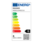 Moosee MOOSEE lampa wisząca EDEN złota (MSE010100147)