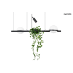 Moosee MOOSEE lampa wisząca PLANT czarna (MSE010100156)