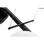 Moosee MOOSEE lampa wisząca PLANT czarna (MSE010100156)