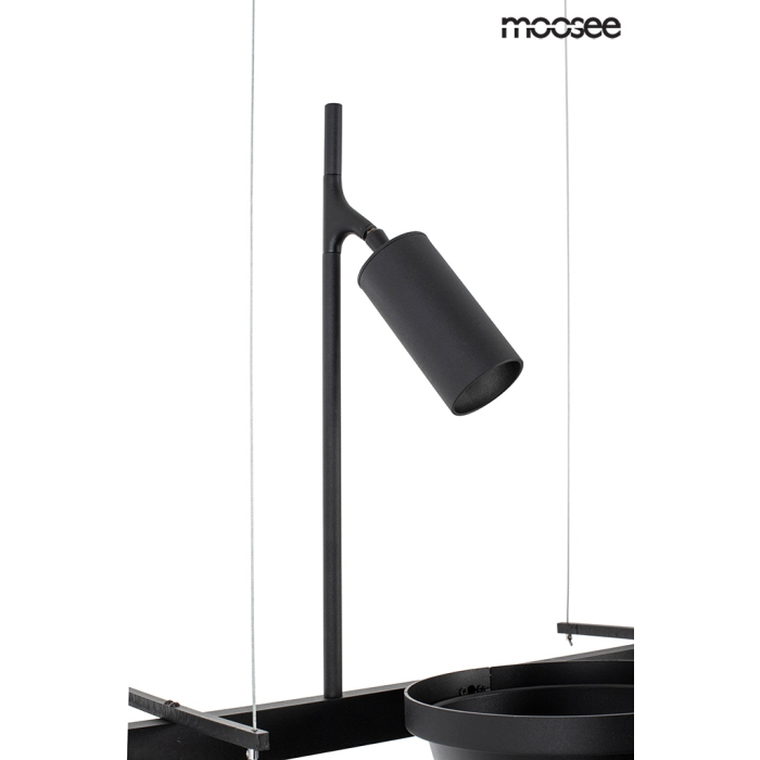 Moosee MOOSEE lampa wisząca PLANT czarna (MSE010100156)