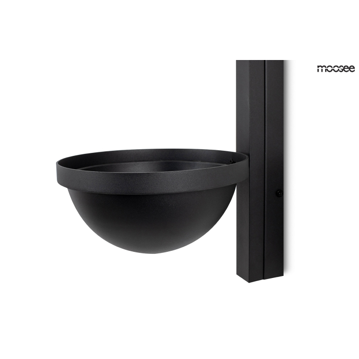 Moosee MOOSEE lampa ścienna PLANT WALL czarna (MSE010400222)