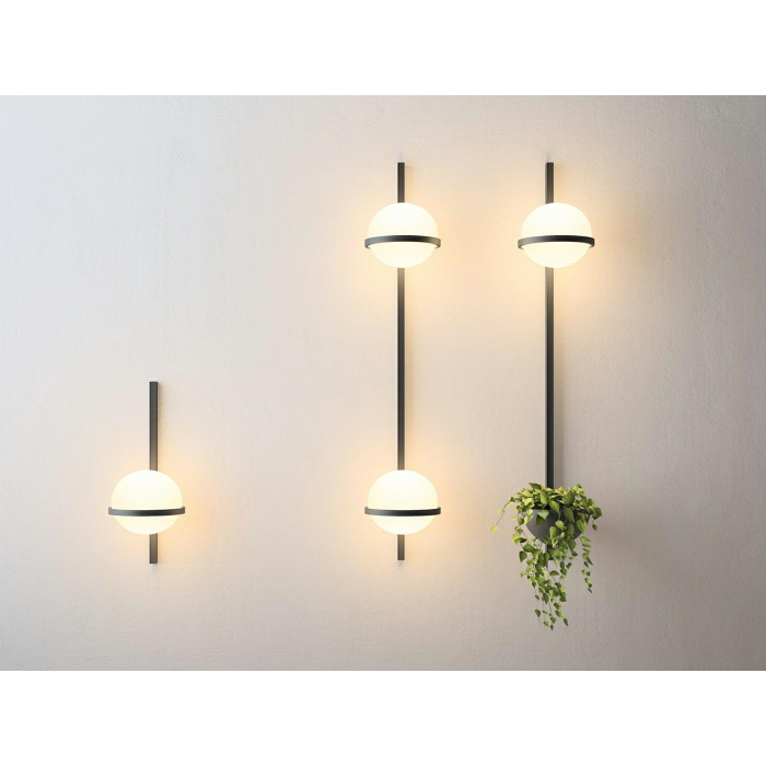 Moosee MOOSEE lampa ścienna PLANT WALL czarna (MSE010400222)
