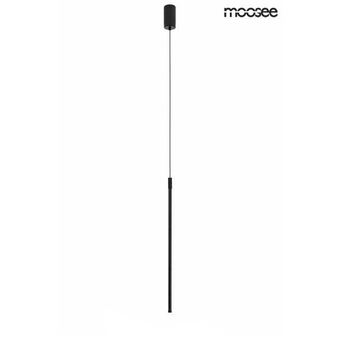 Moosee MOOSEE lampa wisząca OMBRE 60 czarna (MSE010100157)
