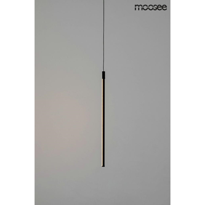 Moosee MOOSEE lampa wisząca OMBRE 60 czarna (MSE010100157)