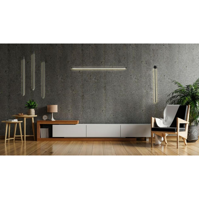 Moosee MOOSEE lampa wisząca OMBRE 60 czarna (MSE010100157)