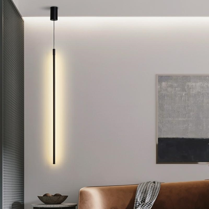Moosee MOOSEE lampa wisząca OMBRE 80 czarna (MSE010100158)
