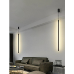 Moosee MOOSEE lampa wisząca OMBRE 80 czarna (MSE010100158)