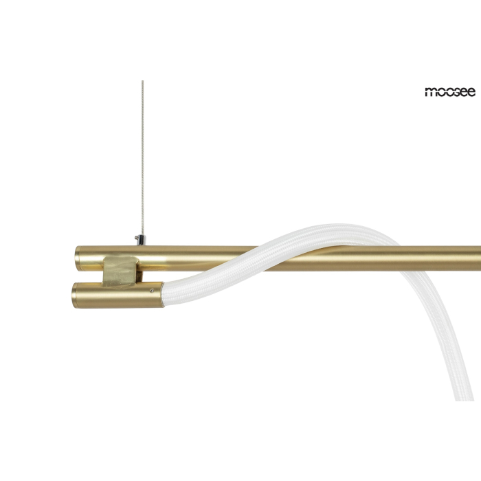 Moosee MOOSEE lampa wisząca SERPIENTE 120 złota (MSE010100178)