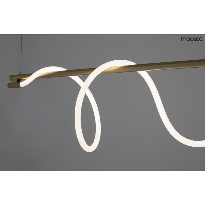 Moosee MOOSEE lampa wisząca SERPIENTE 120 złota (MSE010100178)