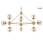 Moosee MOOSEE lampa wisząca ASTRIFERO 10 złota / bursztynowa (MSE010100182)