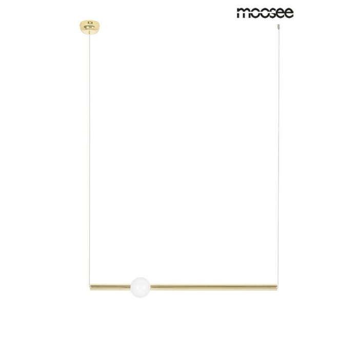 Moosee MOOSEE lampa wisząca LIBRA 60 ON złota (MSE010100219)