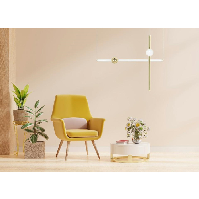 Moosee MOOSEE lampa wisząca LIBRA 60 ON złota (MSE010100219)